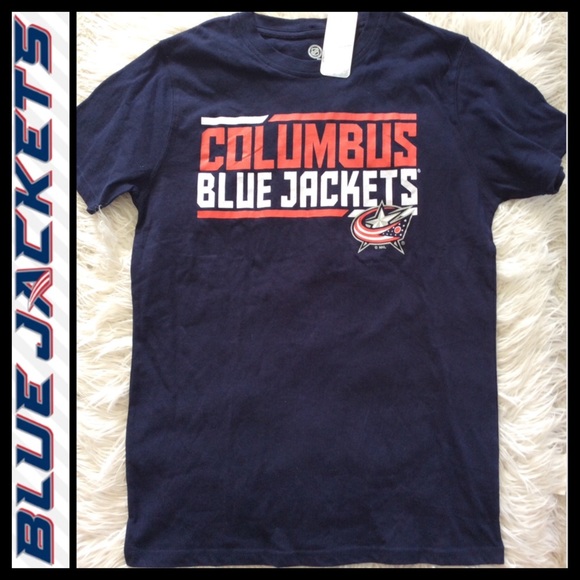 NWT NHL Columbus Blue Jackets Men’s Tee - Picture 2 of 4